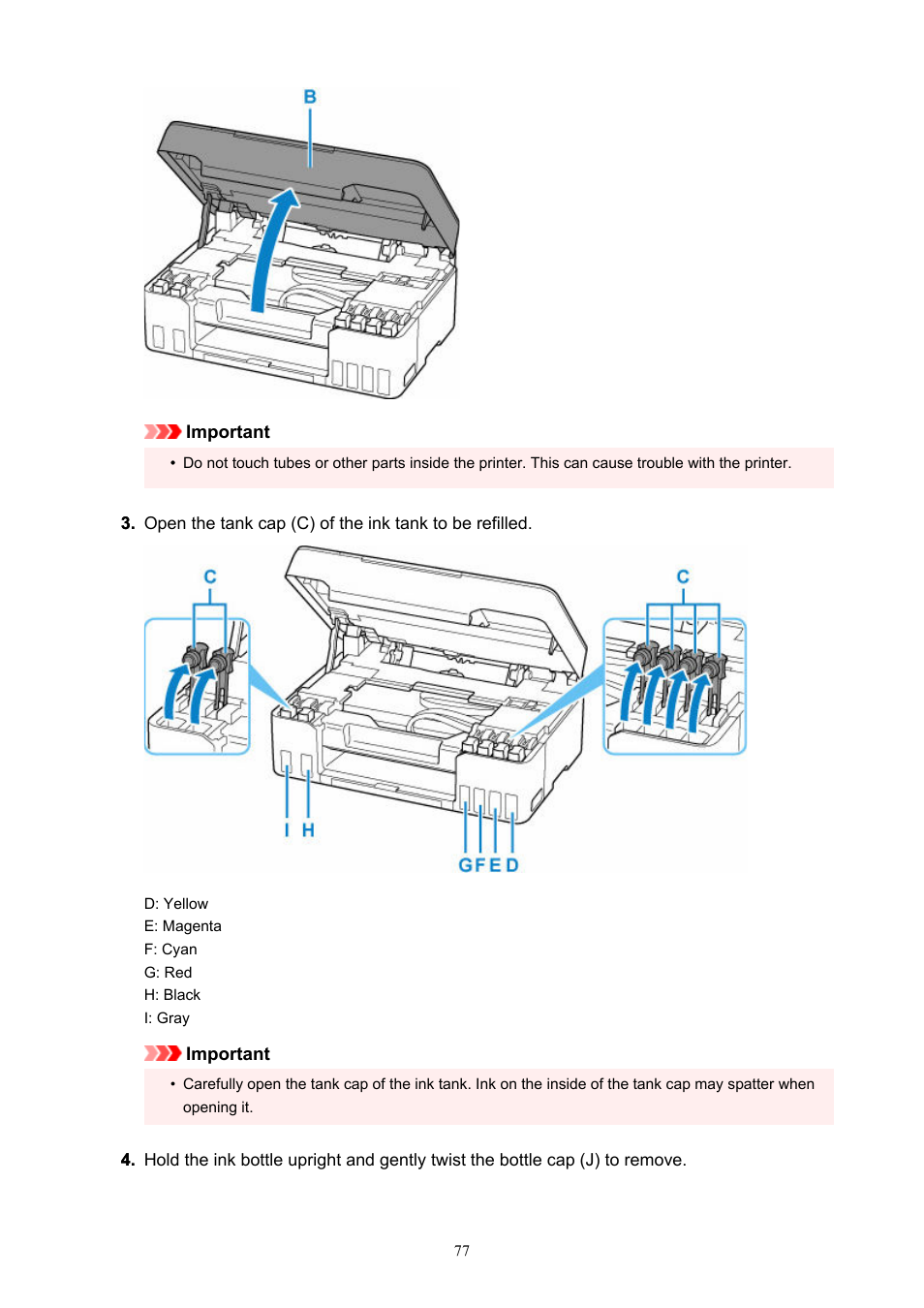 Canon PIXMA G620 Printer User Manual | Page 77 / 337