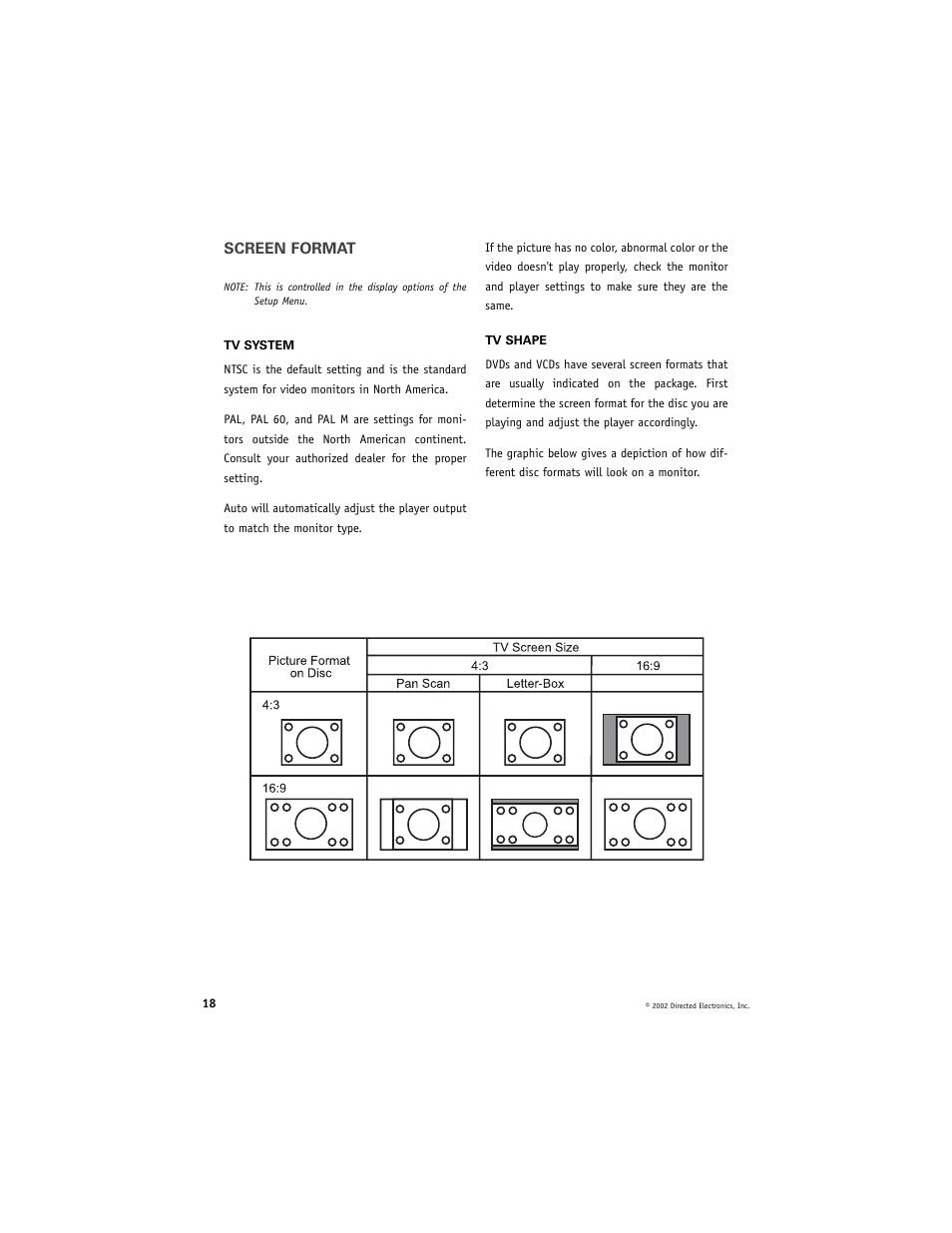 Directed Electronics DV2005 User Manual | Page 18 / 24