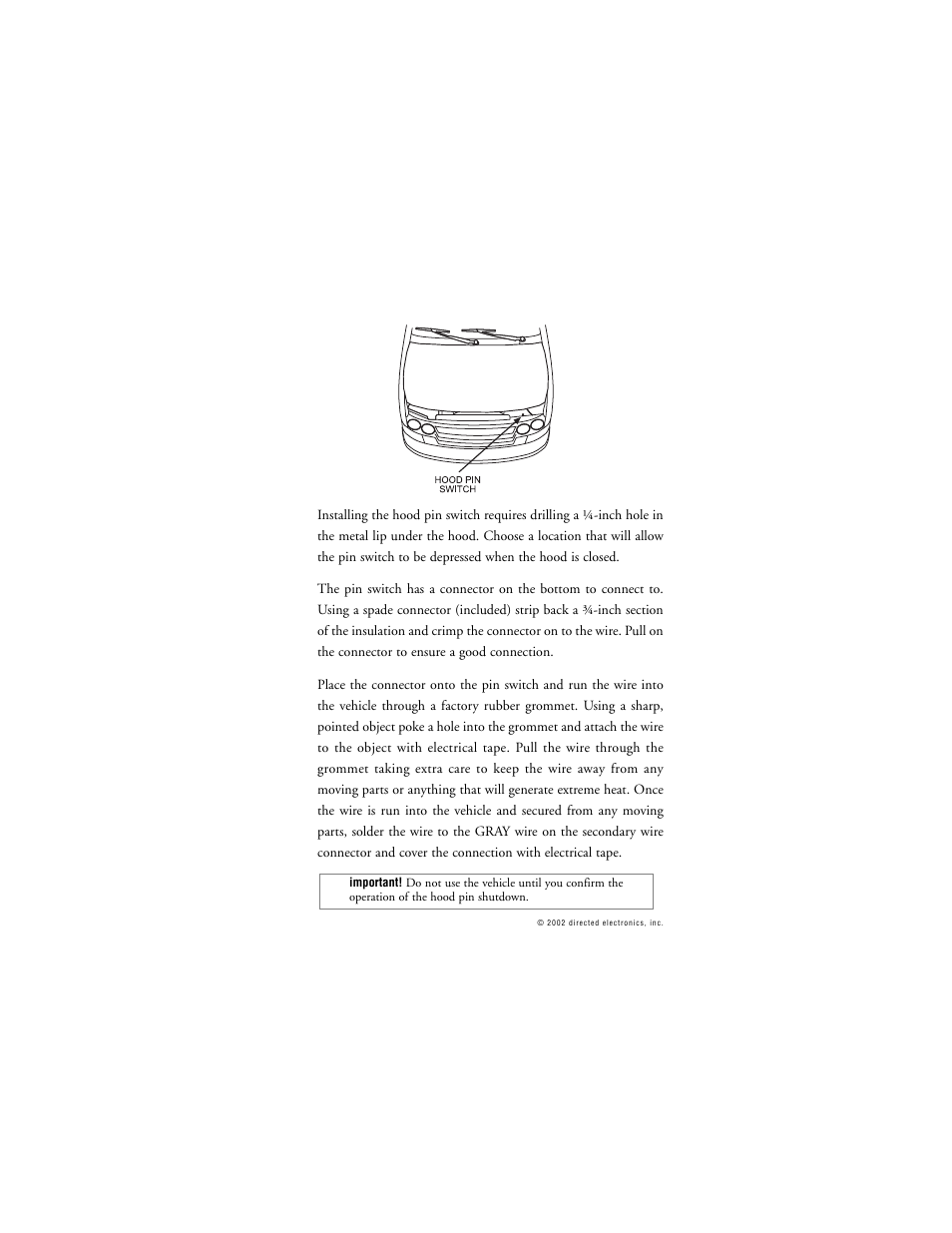 Directed Electronics 259D User Manual | Page 19 / 49