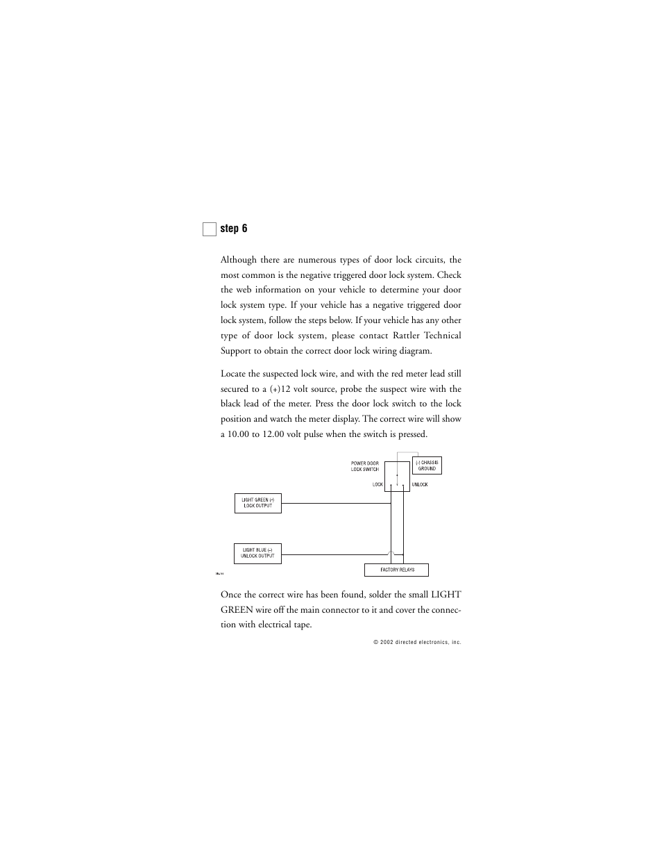 Directed Electronics 259D User Manual | Page 23 / 49