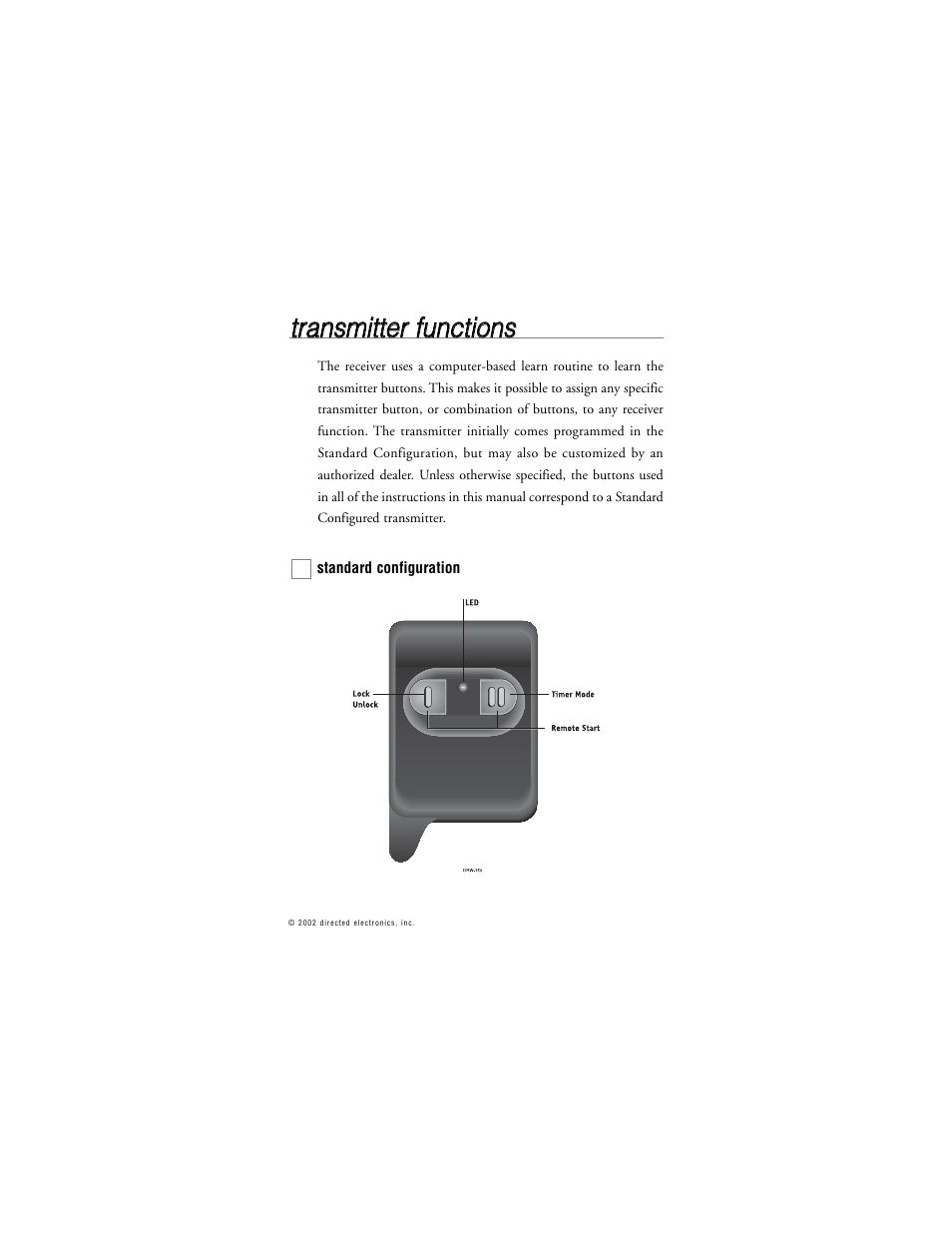 Directed Electronics 259D User Manual | Page 30 / 49