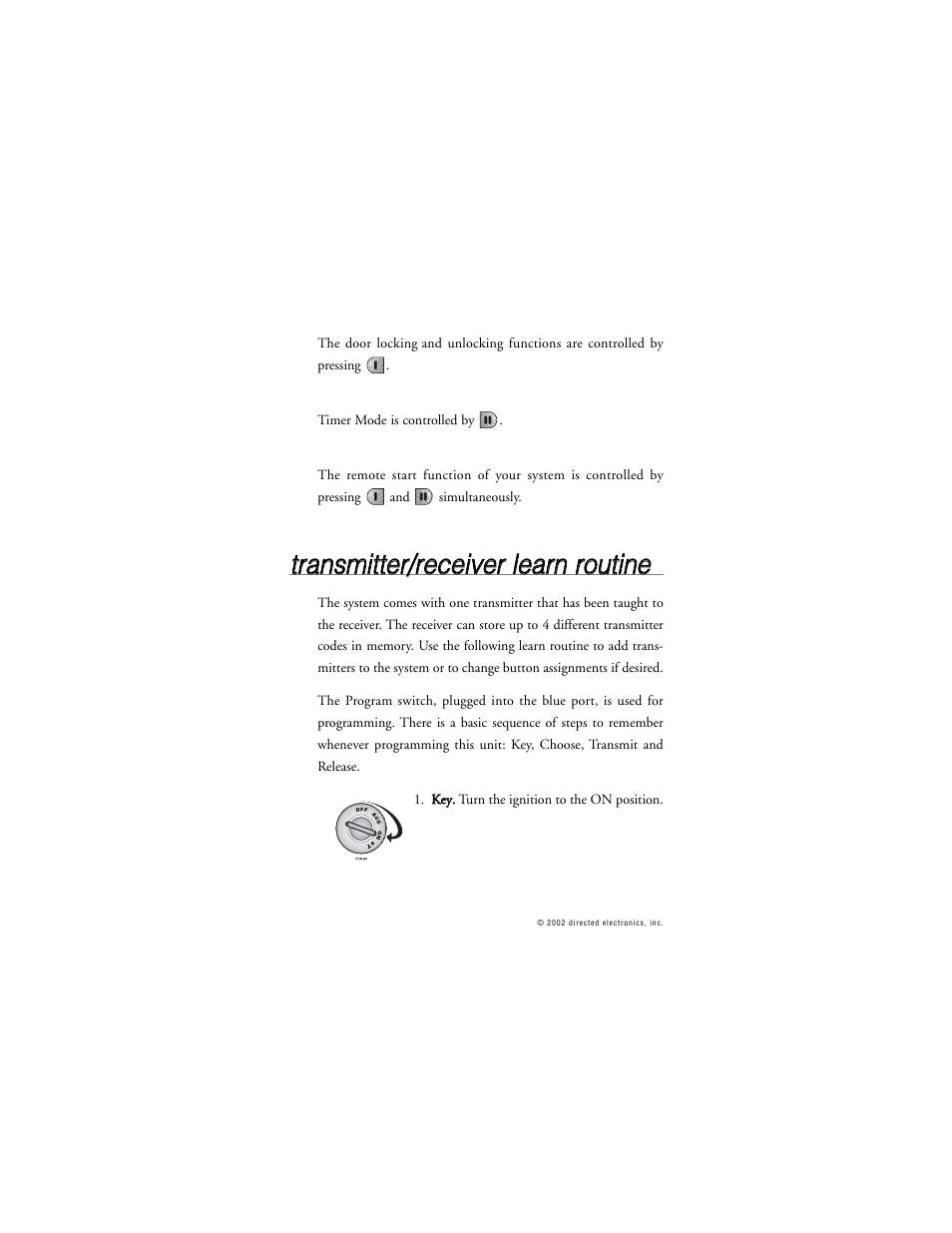 Directed Electronics 259D User Manual | Page 31 / 49