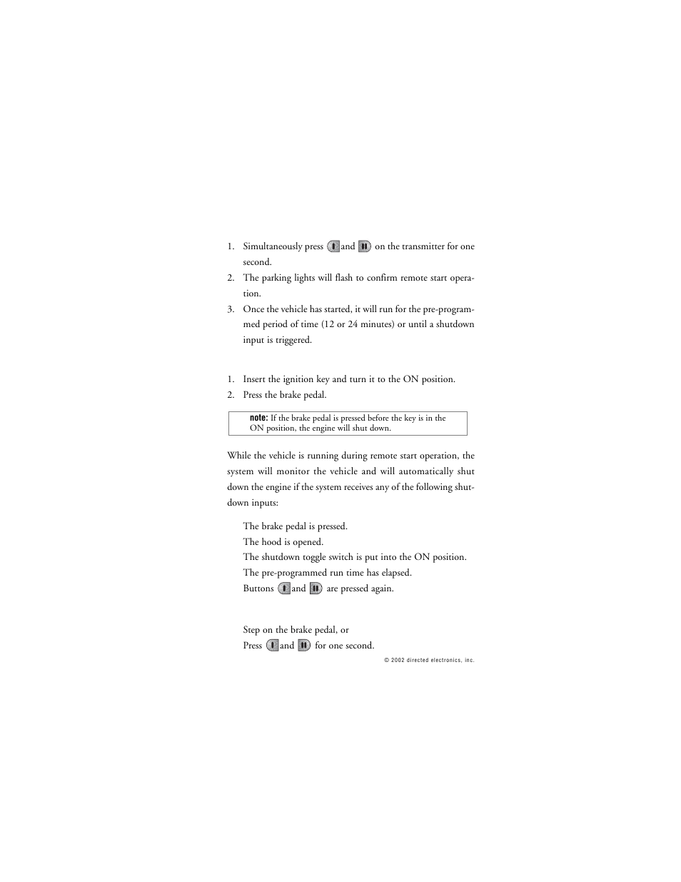 Directed Electronics 259D User Manual | Page 35 / 49