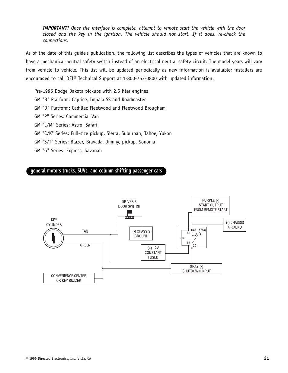 Directed Electronics Automate 552 User Manual | Page 21 / 42