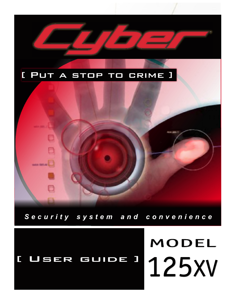 Directed Electronics Security System and Convenience 125xv User Manual | 38 pages