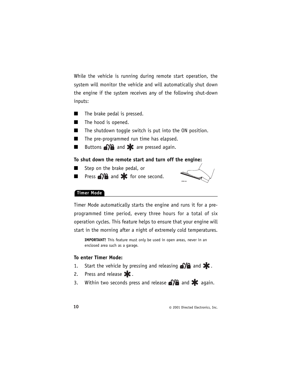 Directed Electronics Avital G3000 7/01 User Manual | Page 13 / 18