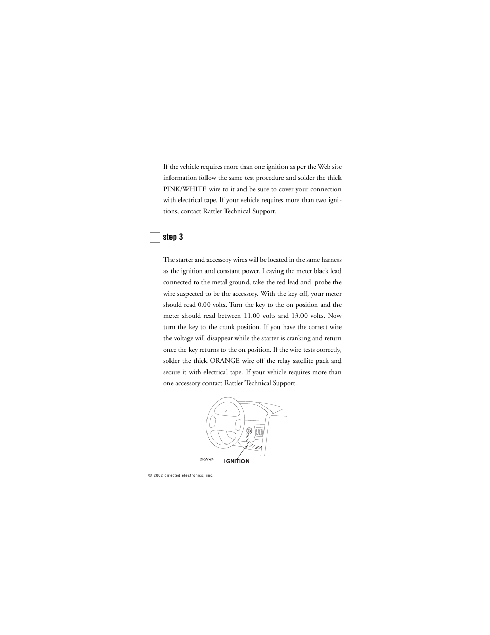 Directed Electronics 335912 359D User Manual | Page 16 / 49