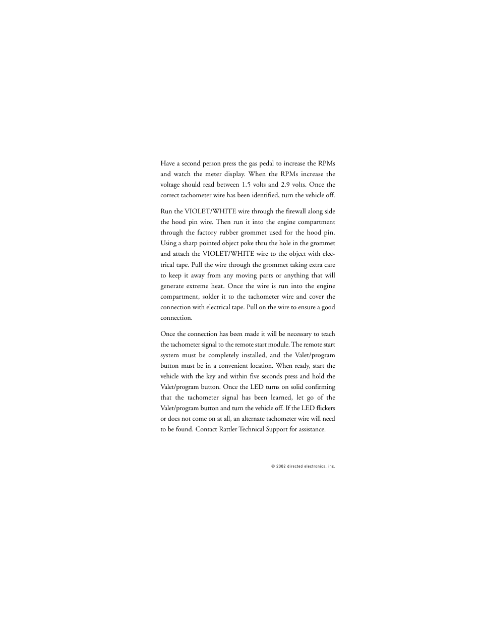 Directed Electronics 335912 359D User Manual | Page 27 / 49