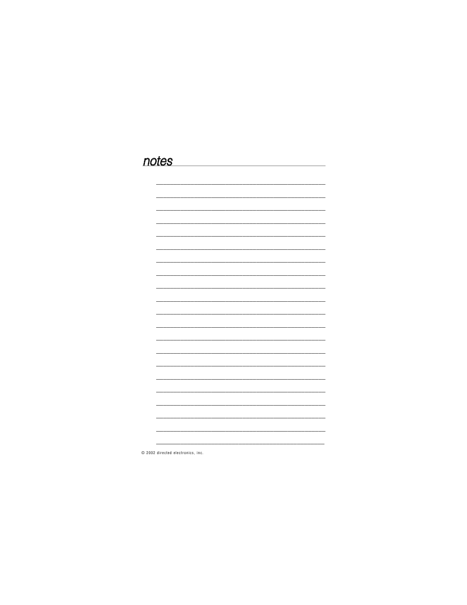 Nno otte ess | Directed Electronics 335912 359D User Manual | Page 46 / 49