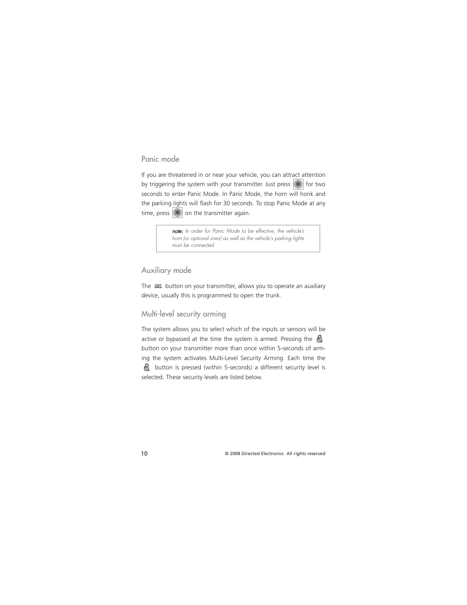 Directed Electronics NONE AM5 User Manual | Page 13 / 25