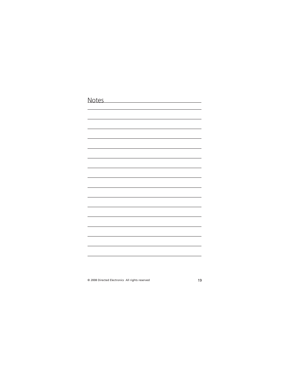 Directed Electronics NONE AM5 User Manual | Page 22 / 25