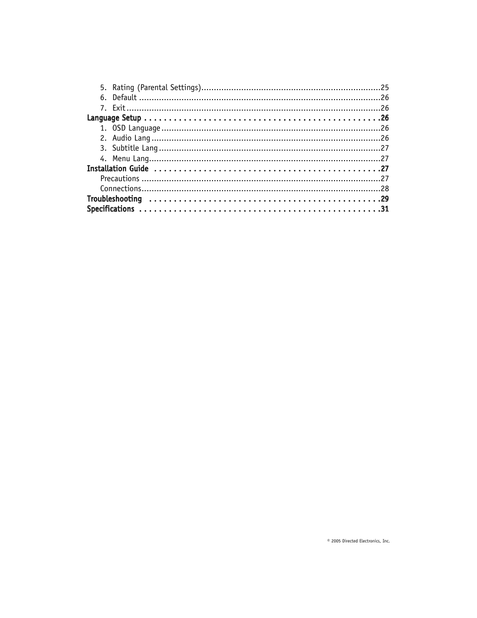 Directed Electronics DV-POD User Manual | Page 4 / 32