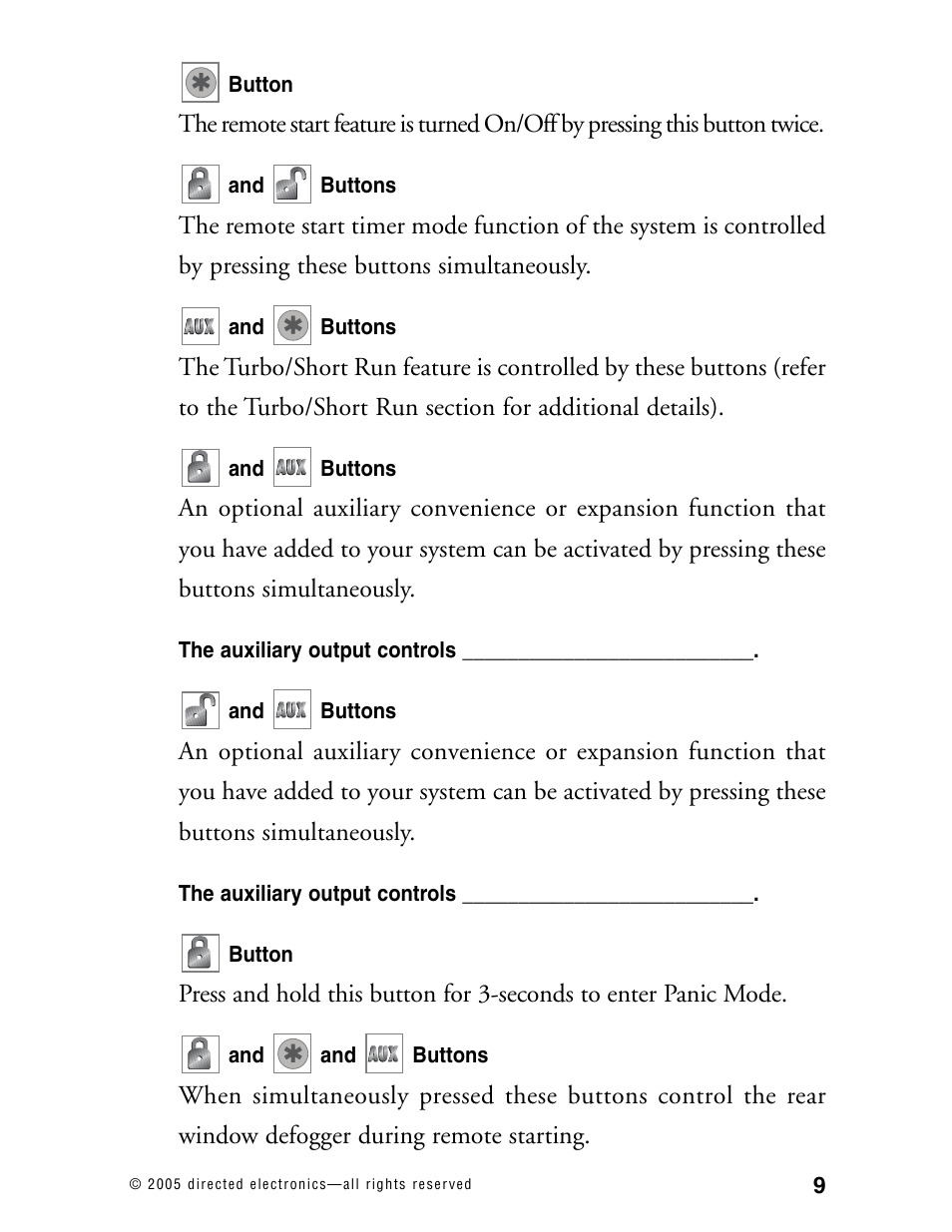 Directed Electronics 771XV User Manual | Page 12 / 52