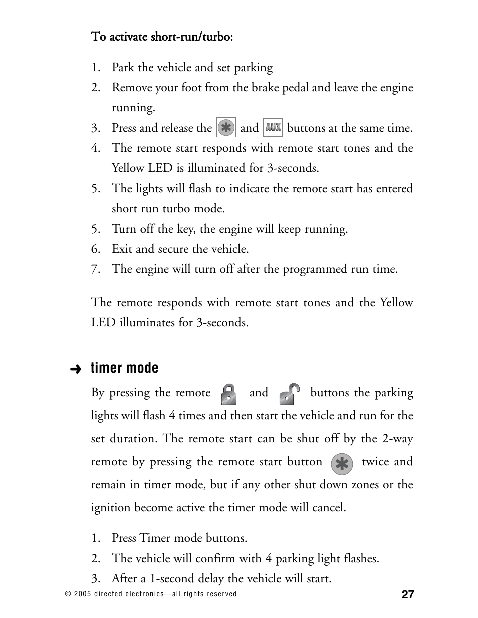 Directed Electronics 771XV User Manual | Page 30 / 52