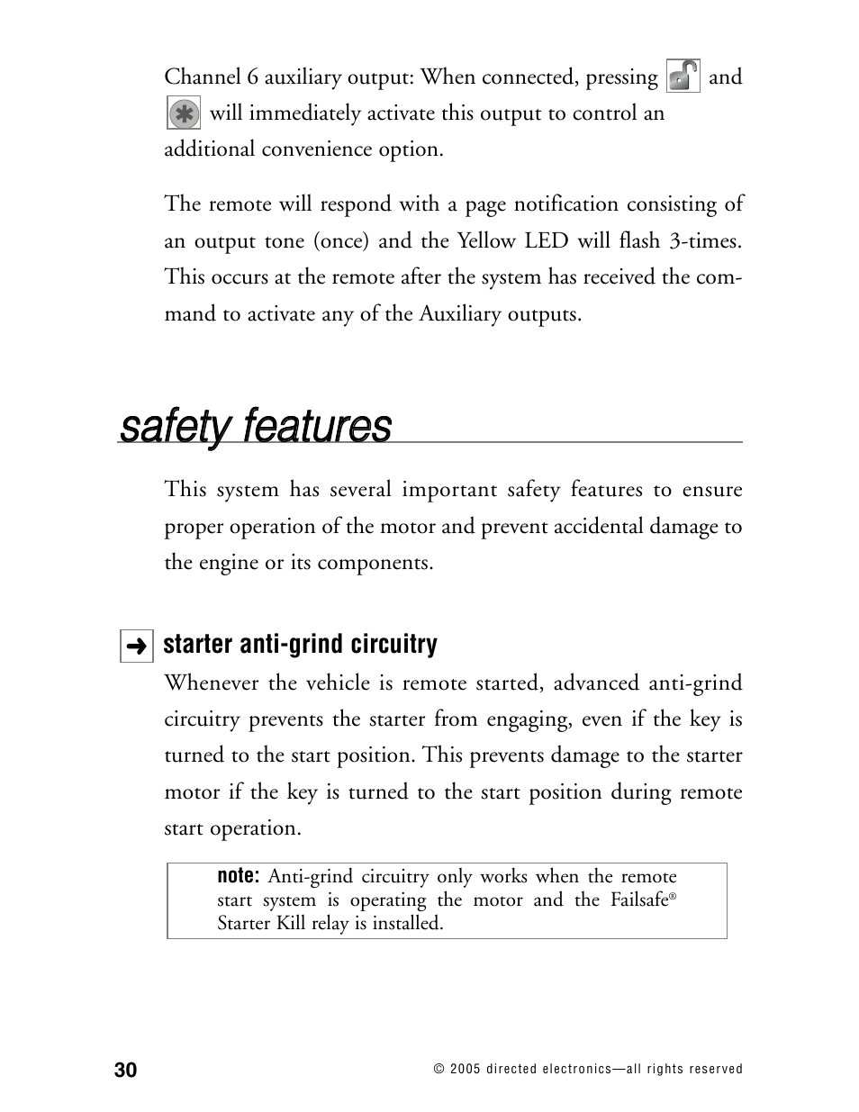 Ssa affe ettyy ffe ea attu urre ess | Directed Electronics 771XV User Manual | Page 33 / 52