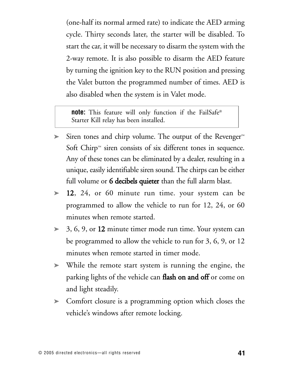 Directed Electronics 771XV User Manual | Page 44 / 52