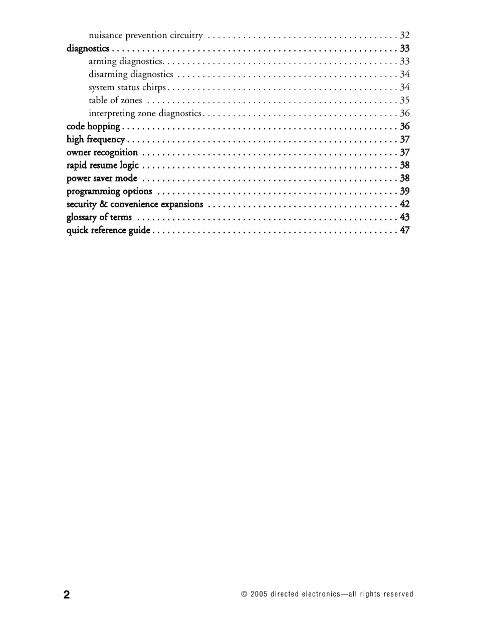 Directed Electronics 771XV User Manual | Page 5 / 52