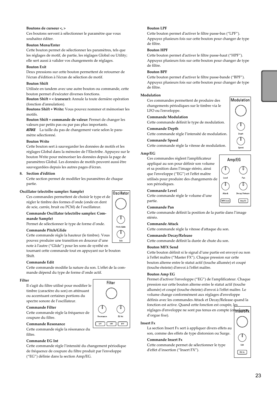 KORG Electribe Sampler Music Production Station with V2.0 Software (Red) User Manual | Page 23 / 112