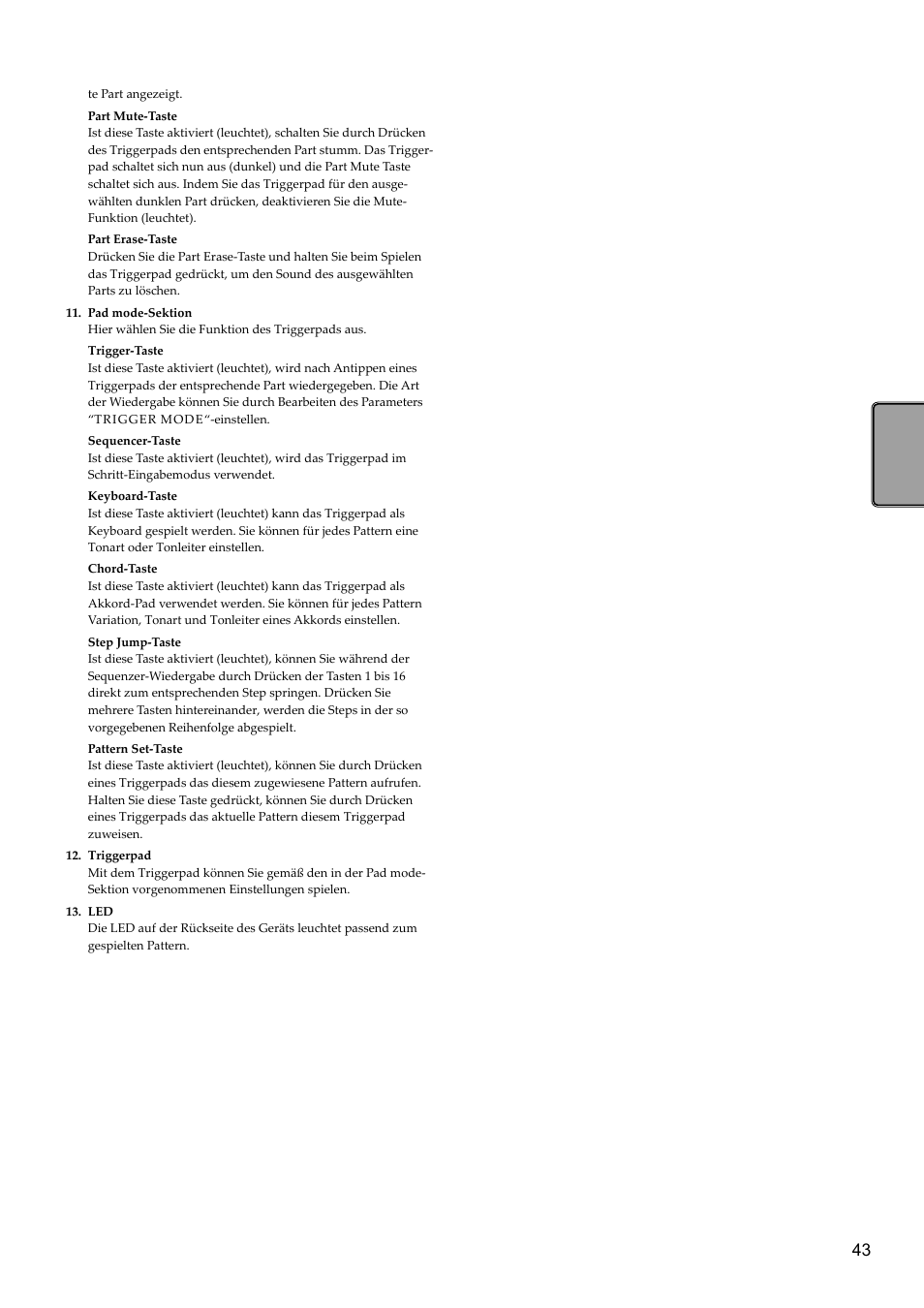 KORG Electribe Sampler Music Production Station with V2.0 Software (Red) User Manual | Page 43 / 112