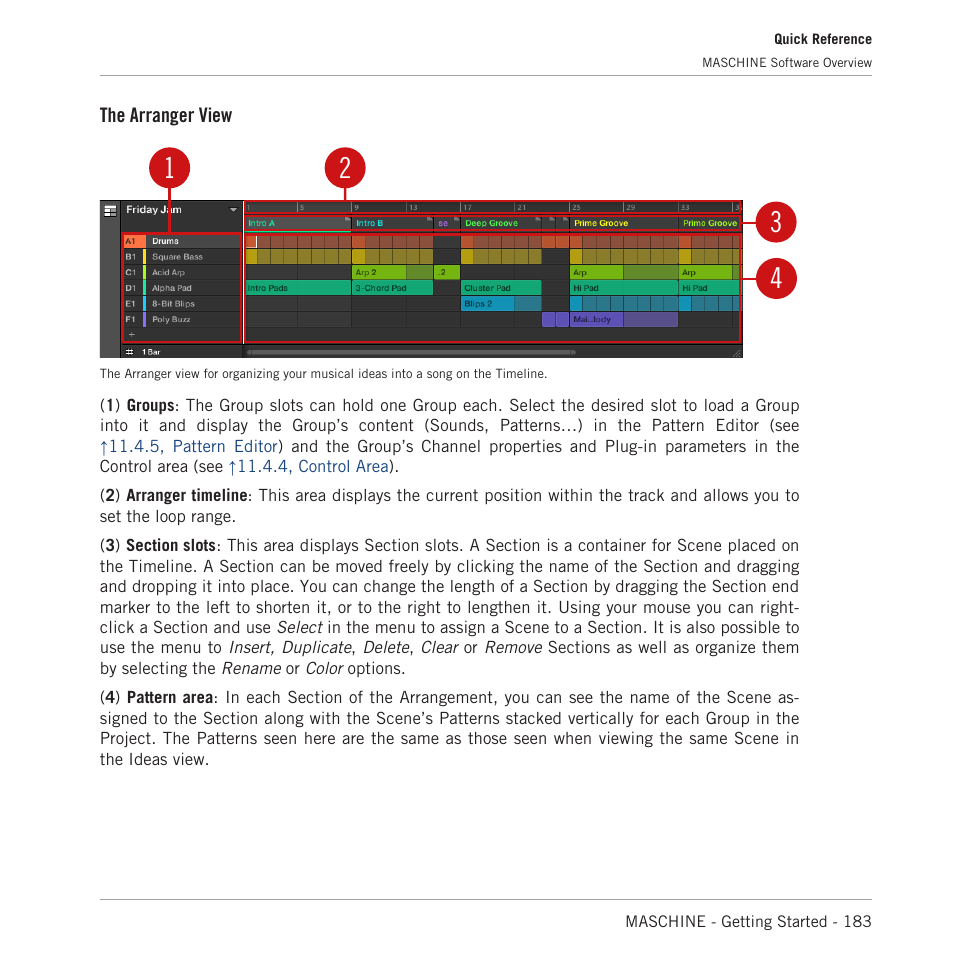 Native Instruments MASCHINE MK3 Groove Production Studio (Black) User Manual | Page 183 / 209