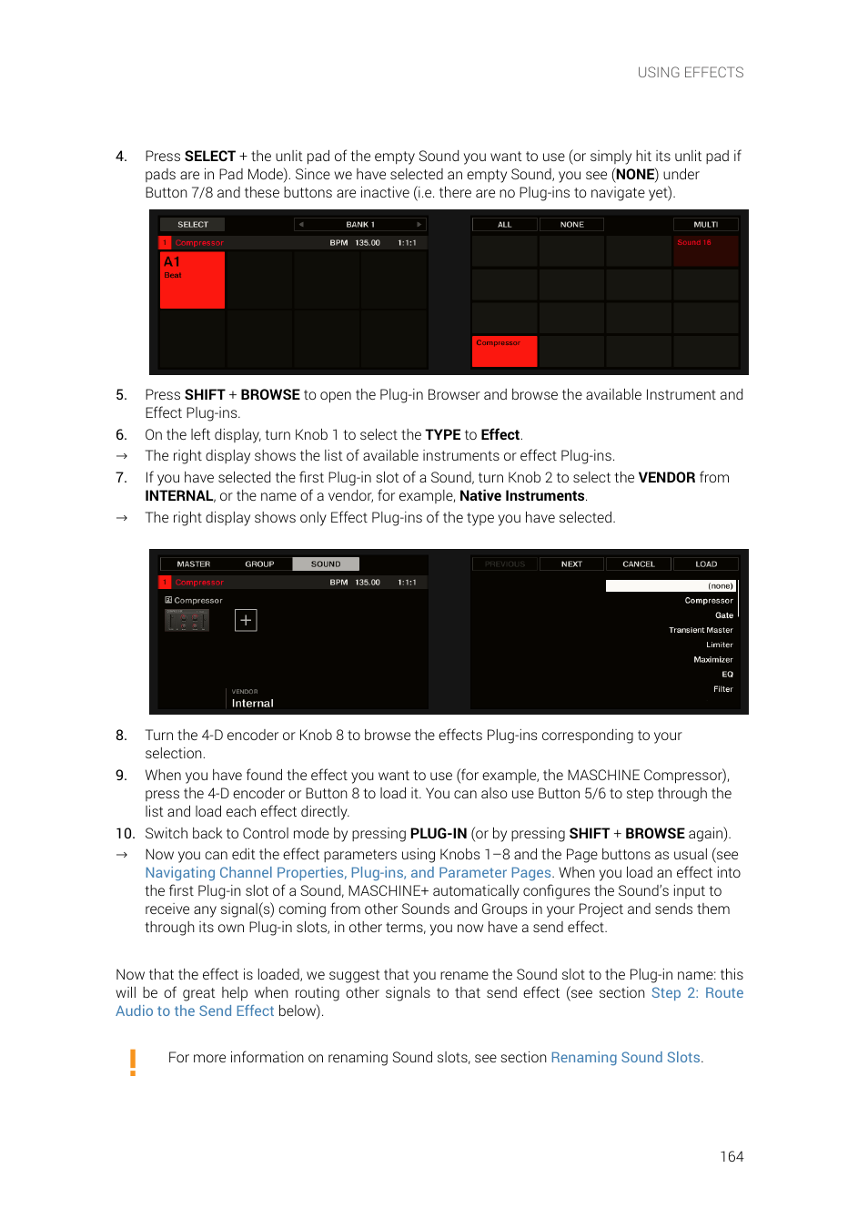 Native Instruments MASCHINE+ Standalone Production and Performance Instrument User Manual | Page 171 / 215