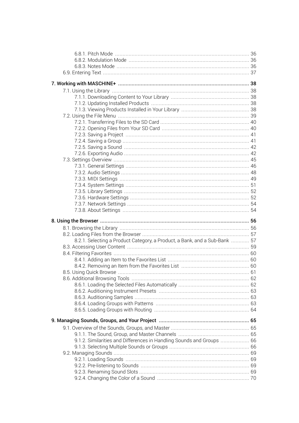 Native Instruments MASCHINE+ Standalone Production and Performance Instrument User Manual | Page 3 / 215