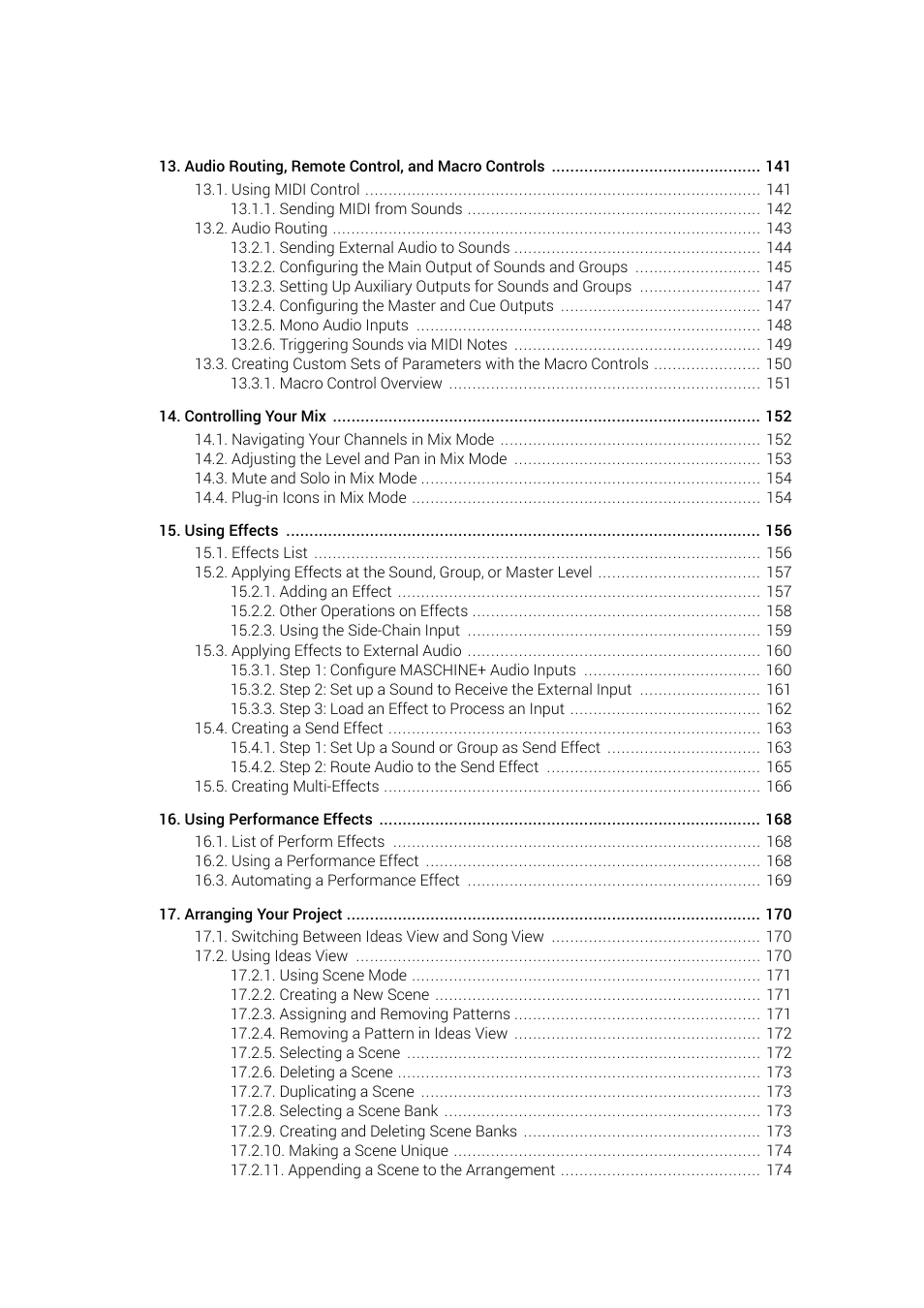 Native Instruments MASCHINE+ Standalone Production and Performance Instrument User Manual | Page 6 / 215