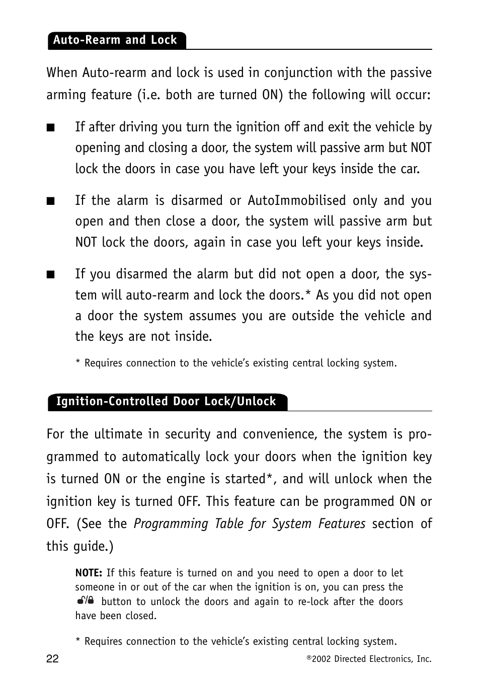 Directed Electronics MAXX3 User Manual | Page 22 / 34