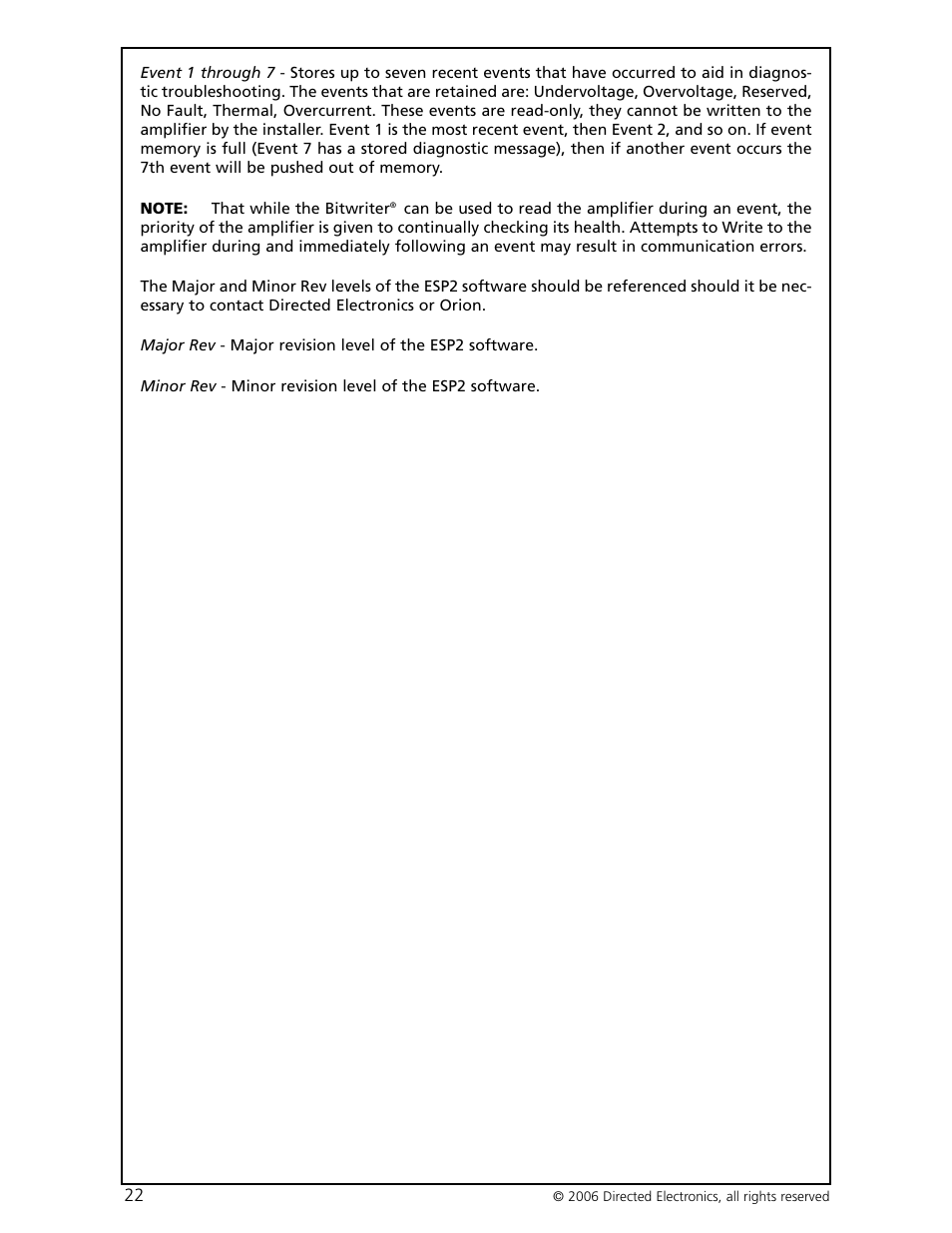 Directed Electronics HCCA-D1200 User Manual | Page 23 / 24