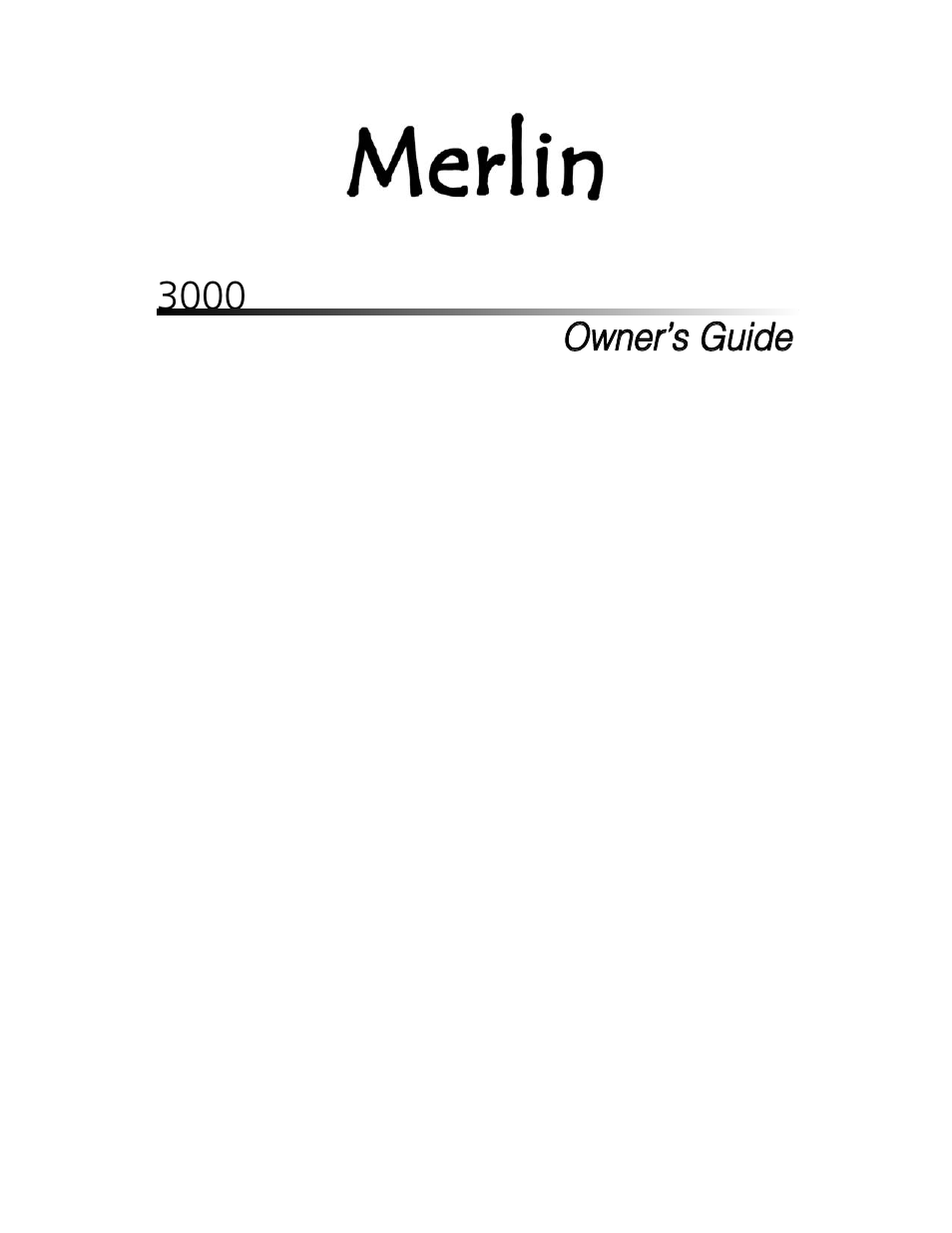 Directed Electronics 3000 User Manual | 38 pages