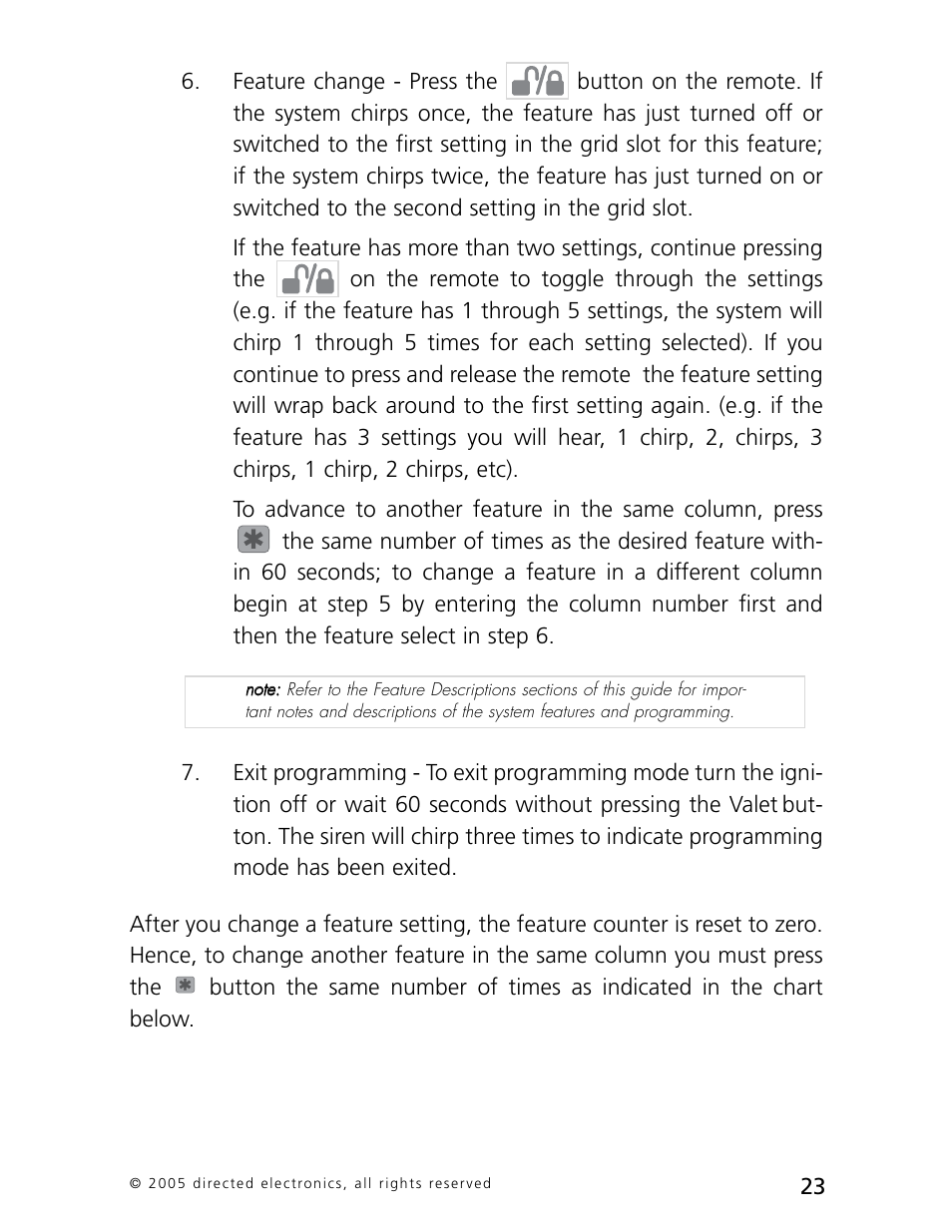 Directed Electronics 3000 User Manual | Page 26 / 38