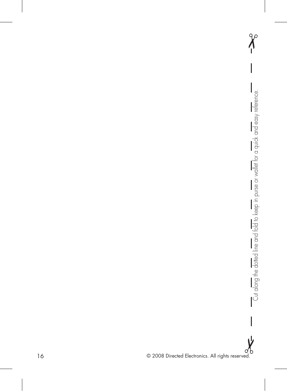 Directed Electronics 4113 User Manual | Page 16 / 20