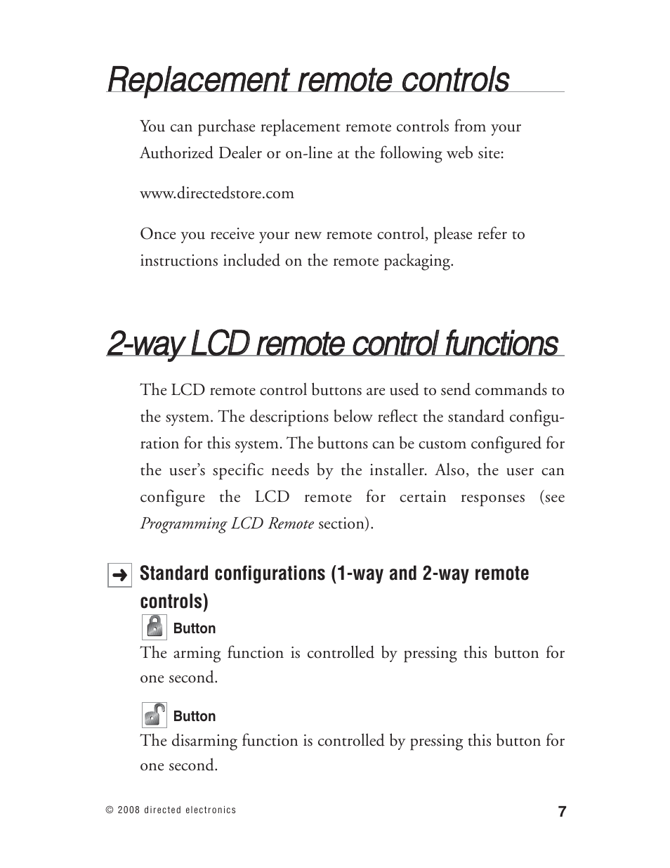 Directed Electronics Matrix1X User Manual | Page 12 / 51