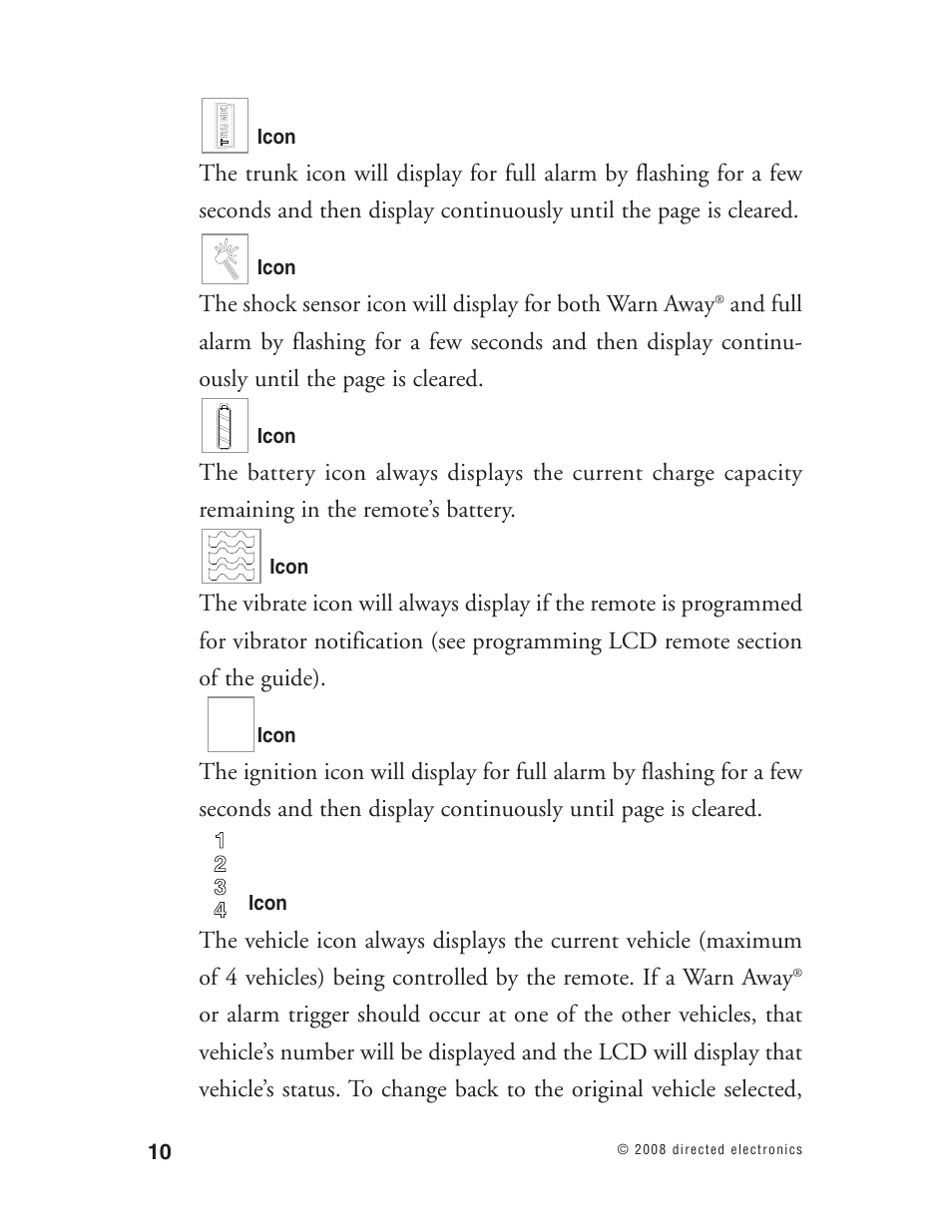 Directed Electronics Matrix1X User Manual | Page 15 / 51
