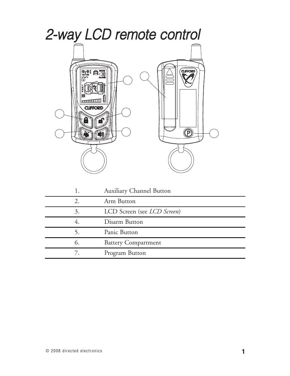 Directed Electronics Matrix1X User Manual | Page 6 / 51