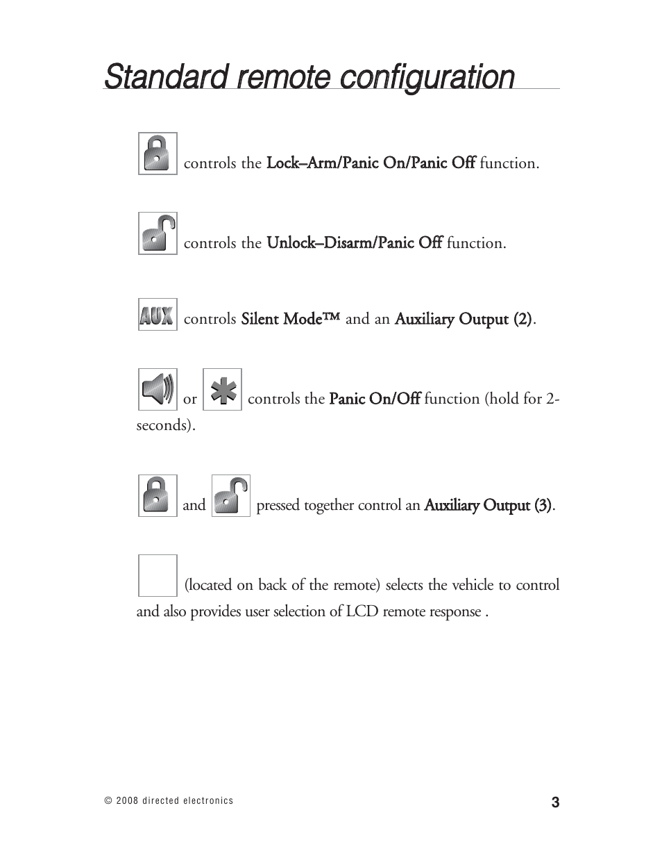 Directed Electronics Matrix1X User Manual | Page 8 / 51