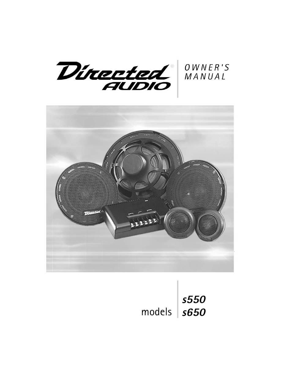 Directed Electronics s650 User Manual | 12 pages