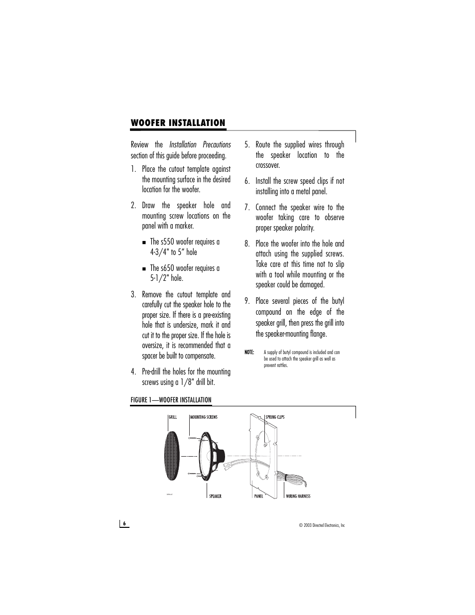 Directed Electronics s650 User Manual | Page 6 / 12