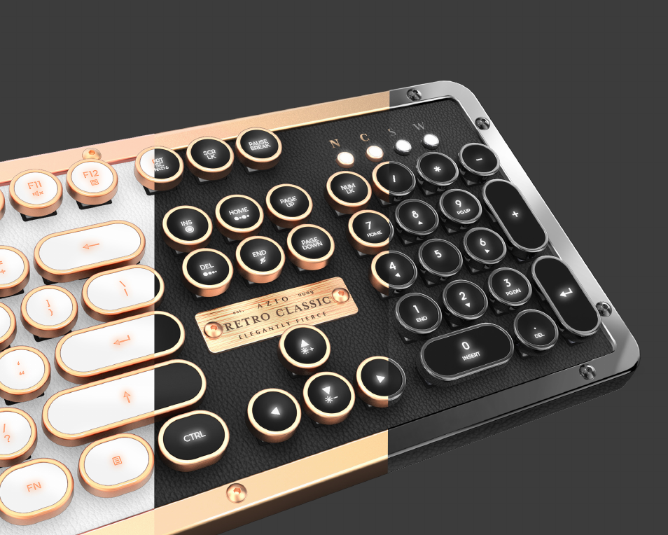 Azio Retro Classic USB Backlit Mechanical Keyboard (Posh) User Manual | Page 19 / 20