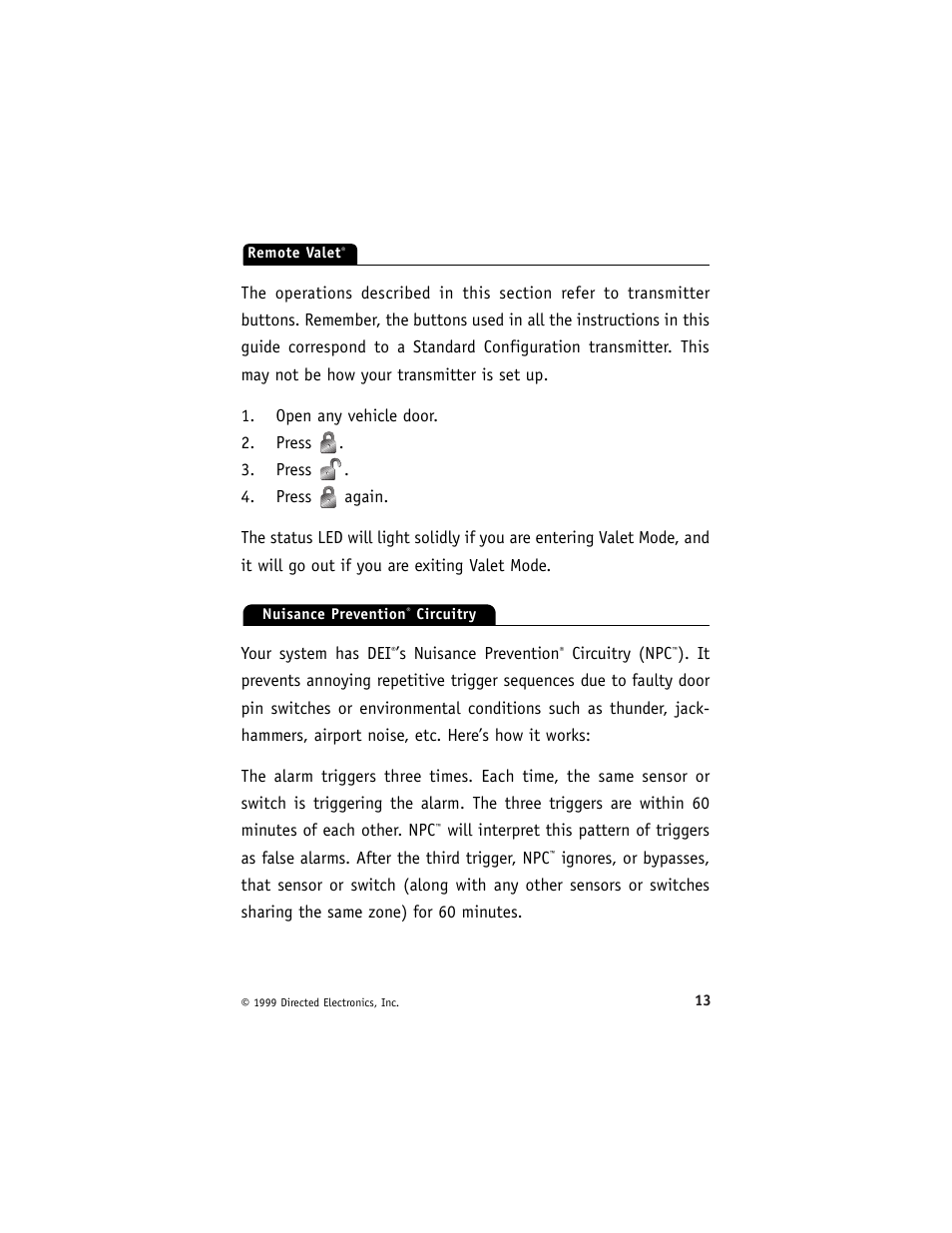 Directed Electronics 6000 User Manual | Page 17 / 40