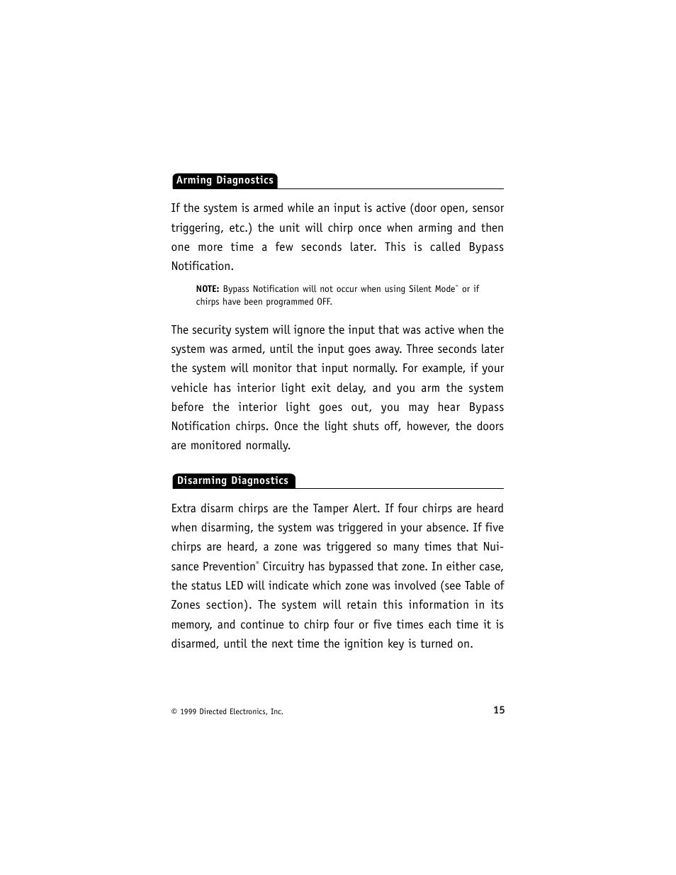 Directed Electronics 6000 User Manual | Page 19 / 40