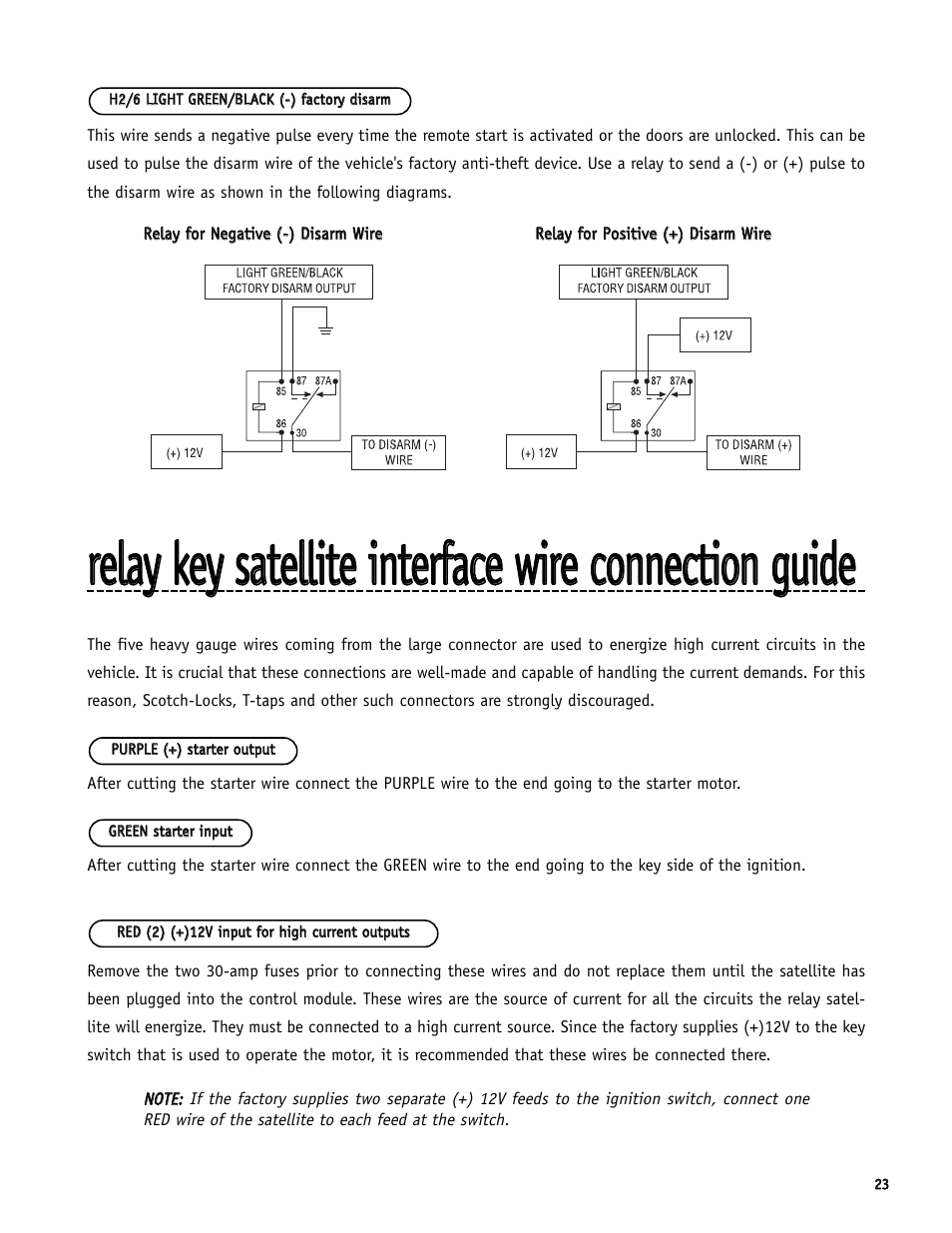 Directed Electronics SR6000 User Manual | Page 23 / 57