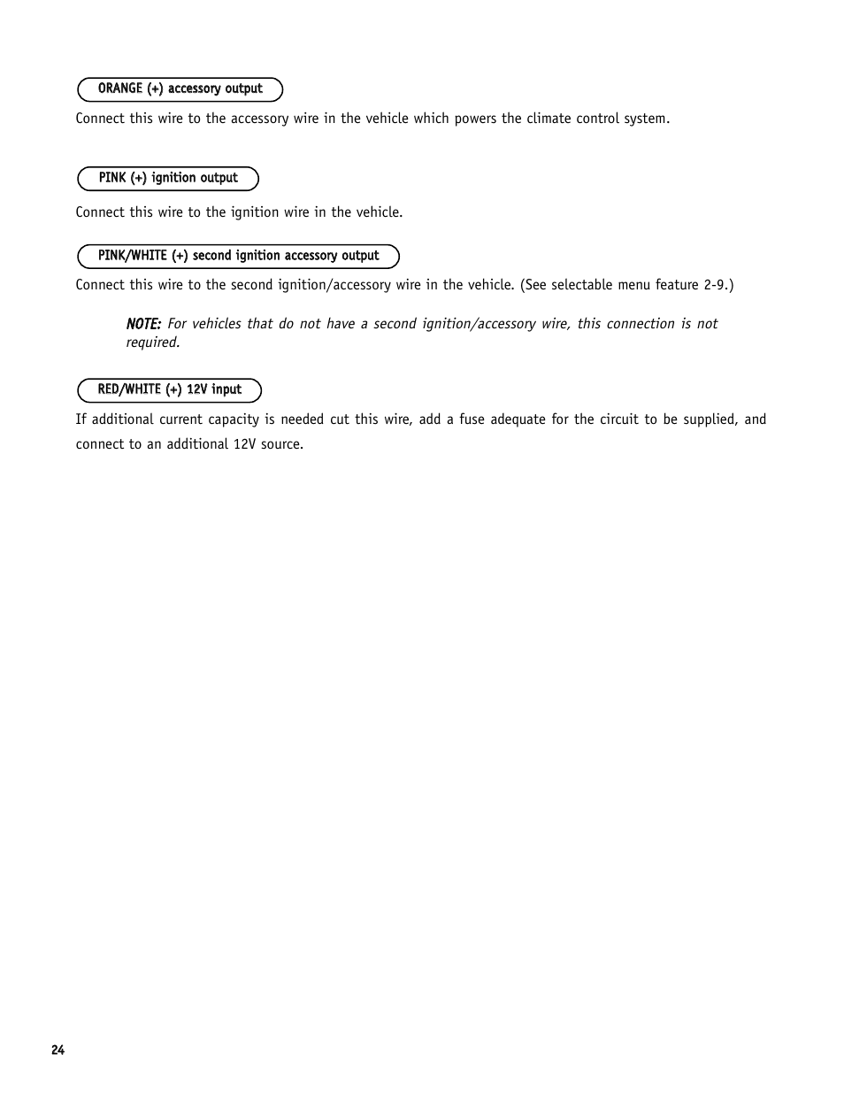 Directed Electronics SR6000 User Manual | Page 24 / 57