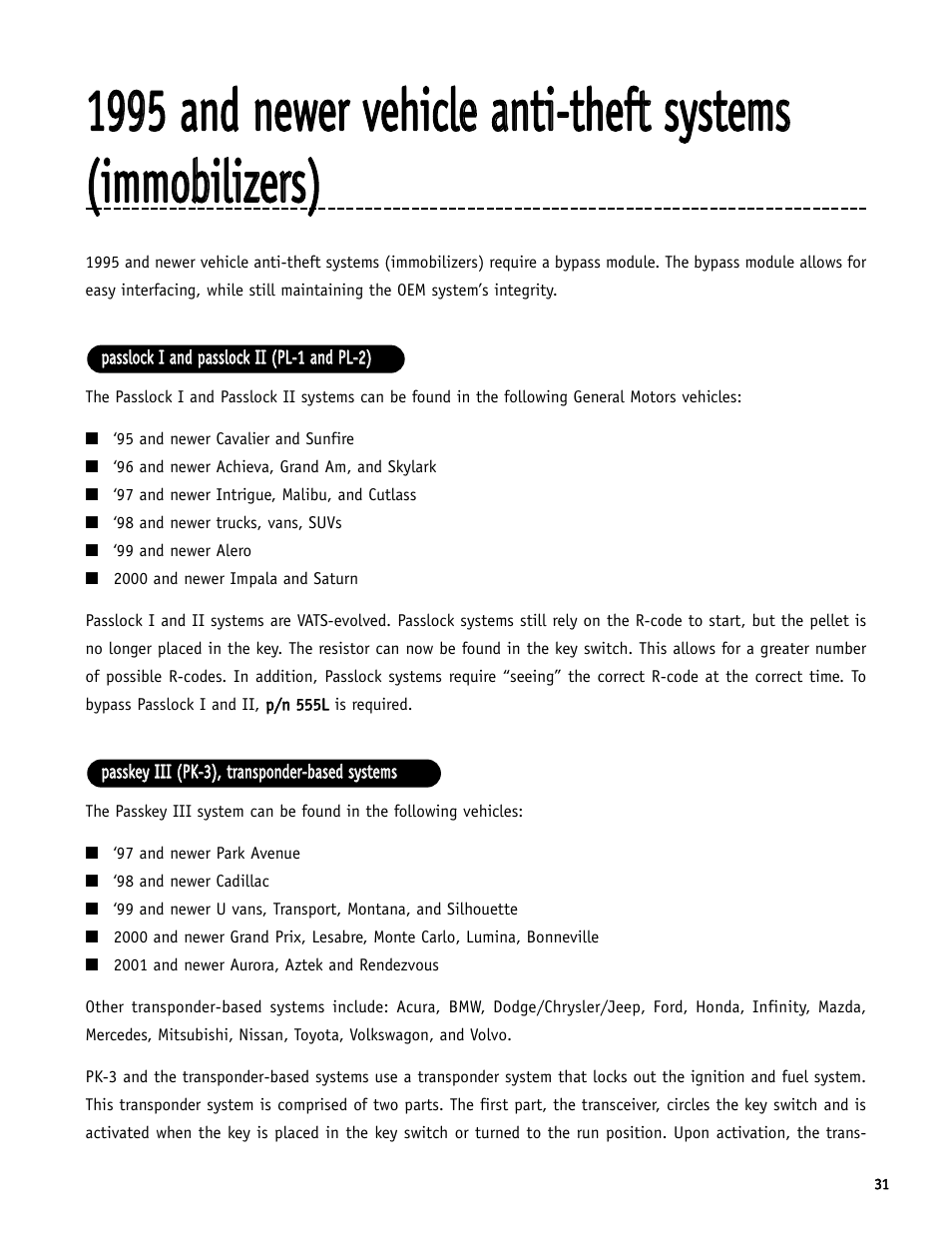 Directed Electronics SR6000 User Manual | Page 31 / 57