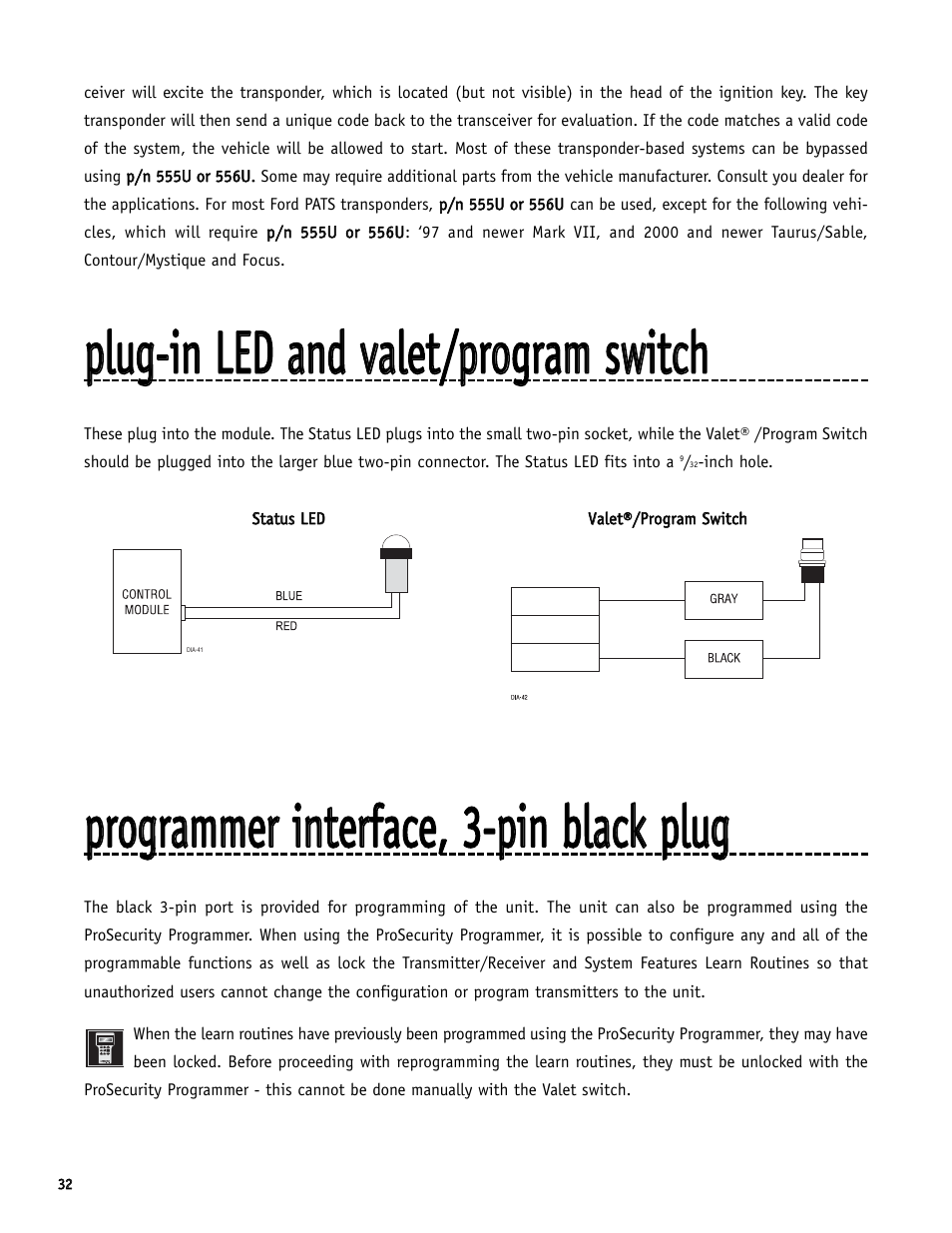 Directed Electronics SR6000 User Manual | Page 32 / 57