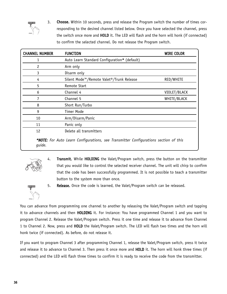 Directed Electronics SR6000 User Manual | Page 36 / 57