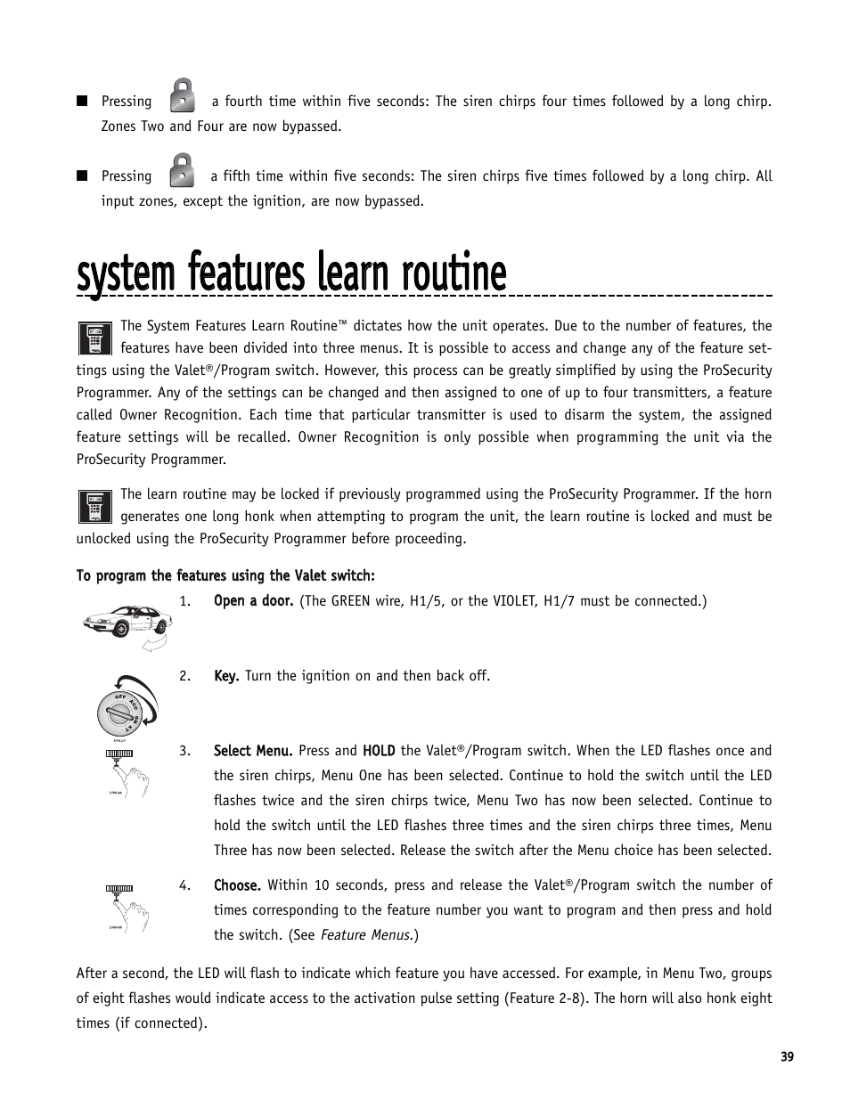 Directed Electronics SR6000 User Manual | Page 39 / 57