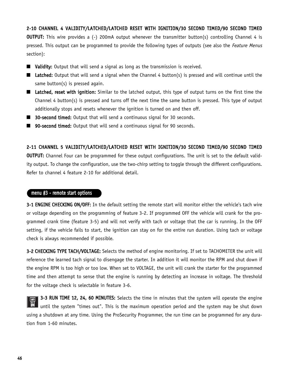 Directed Electronics SR6000 User Manual | Page 46 / 57