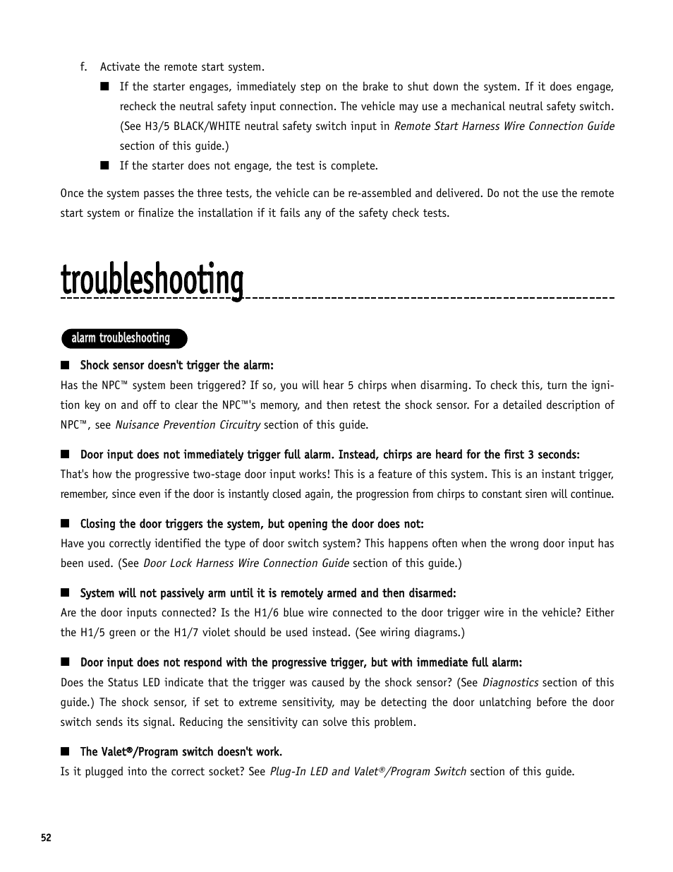 Directed Electronics SR6000 User Manual | Page 52 / 57
