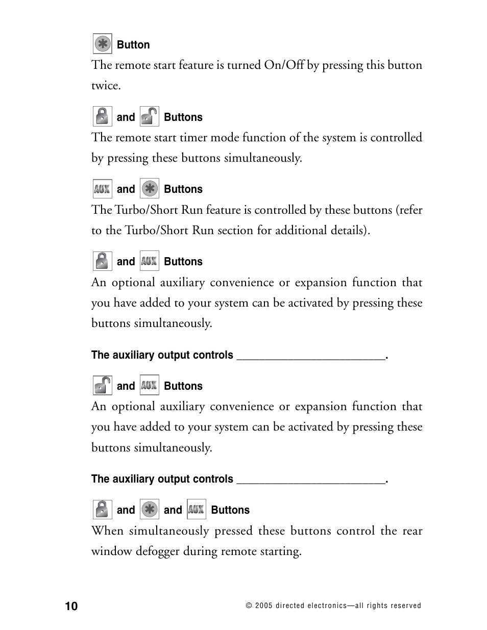 Directed Electronics 881XP User Manual | Page 13 / 57